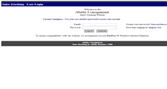 Desktop Screenshot of consignmentreports.com